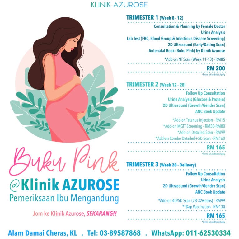 antenatal package, buku pink