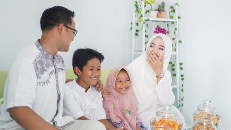 Women's Health & Pregnancy 7 asian muslim families celebrate eid together while 2025 01 10 18 30 13 utc